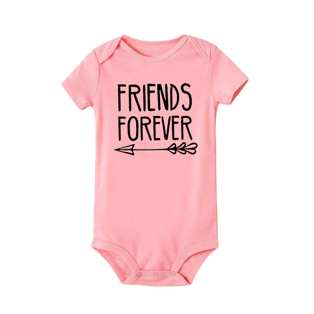 Born Together Body gemelos mejores amigos siempre verano gemelos niñas niños - imagen 5