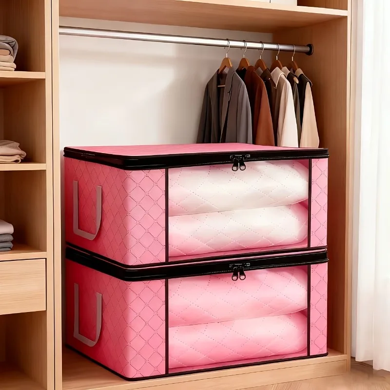 Contenedor plegable con cremallera y ventana transparente para cama - imagen 5
