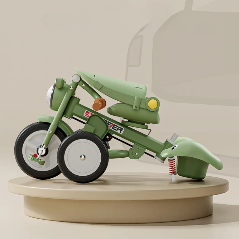 Triciclo infantil 4 en 1 plegable reclinable para niños - imagen 3