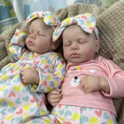 Muñeca reborn LouLou realista de silicona y vinilo para niñas