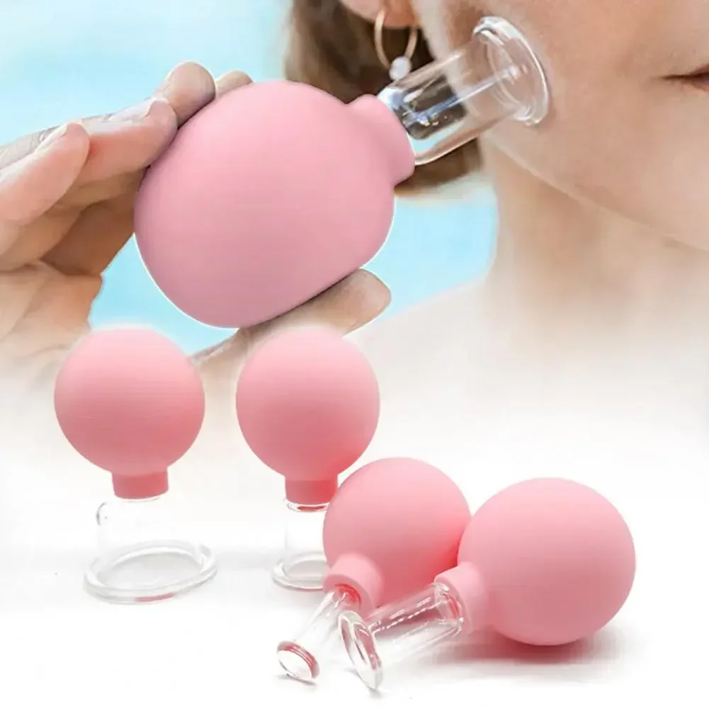 Ventosas de vidrio - uso facial