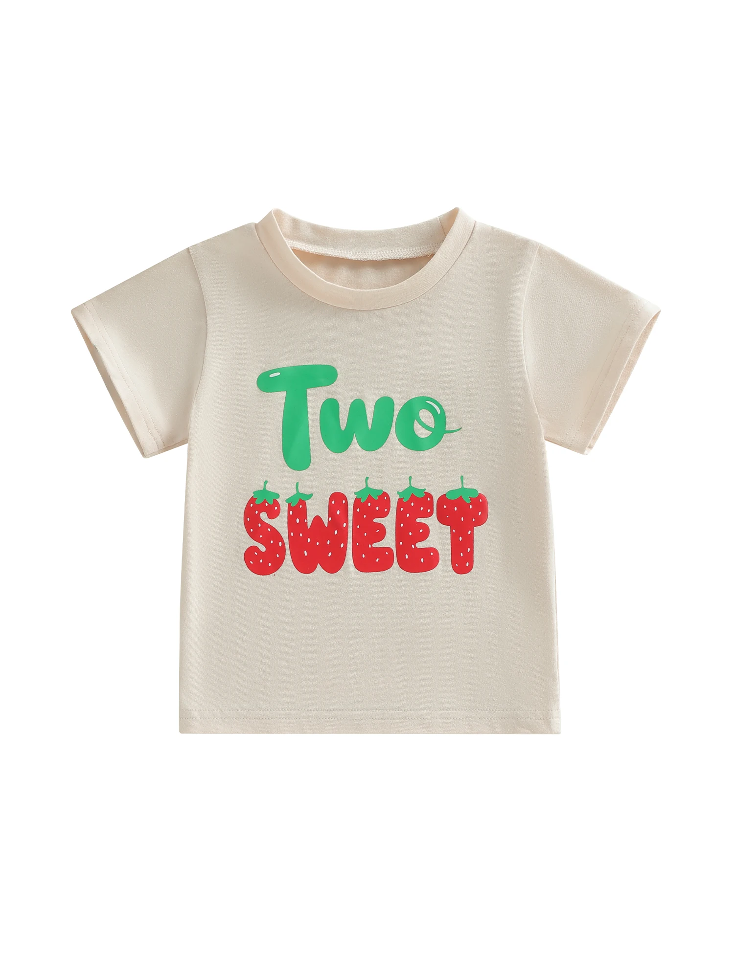 Camiseta infantil manga corta letras