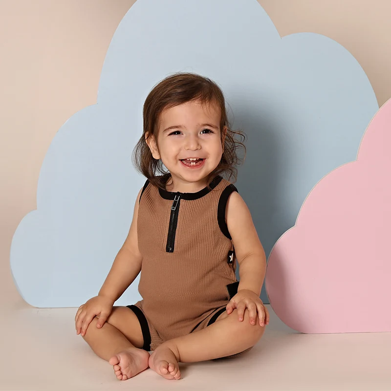 AA SS25 pelele de verano con camiseta y bolsillo acanalado - imagen 3
