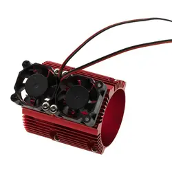 Ventilador RC metálico para radiador de motor de hobby