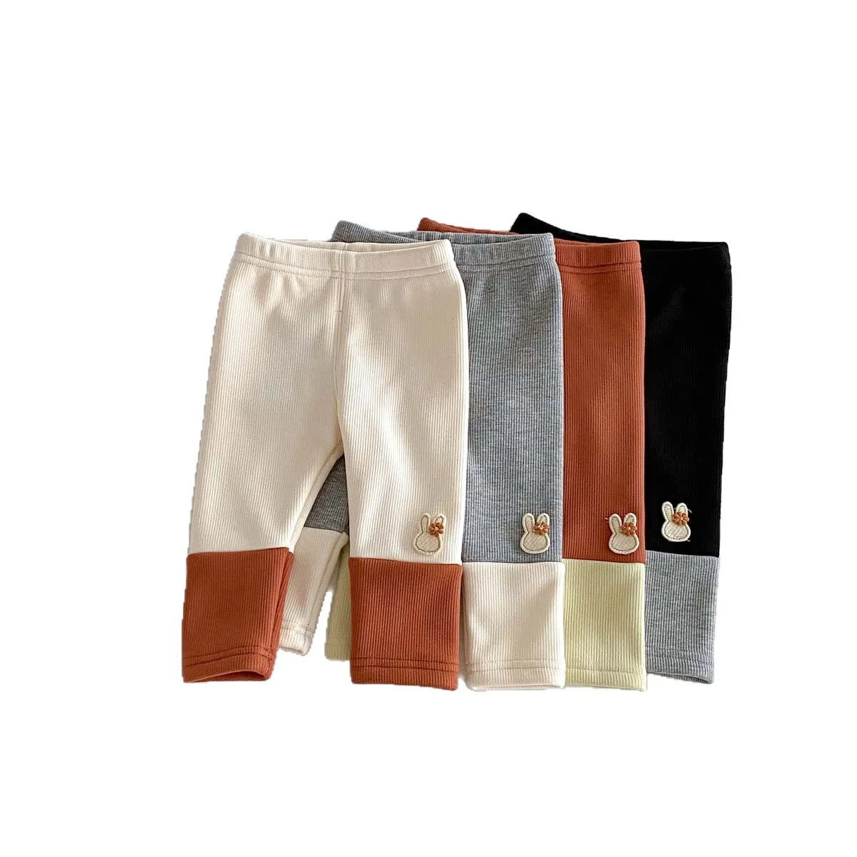 Mallas de lana de invierno para bebé, pantalón térmico niña - imagen 3