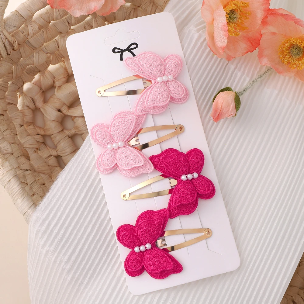 Pack de horquillas y pinzas con lazo para pelo de niña - imagen 3