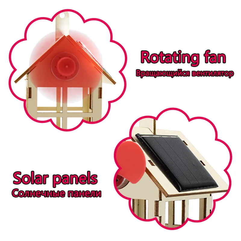 Molino solar educativo para niños – Experimento física DIY - imagen 3