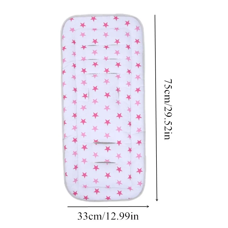 Funda cojín algodón transpirable para cochecito de bebé - imagen 4