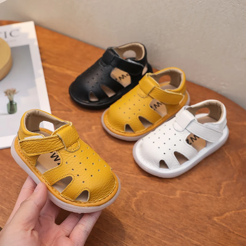 Sandalias antideslizantes con suela blanda