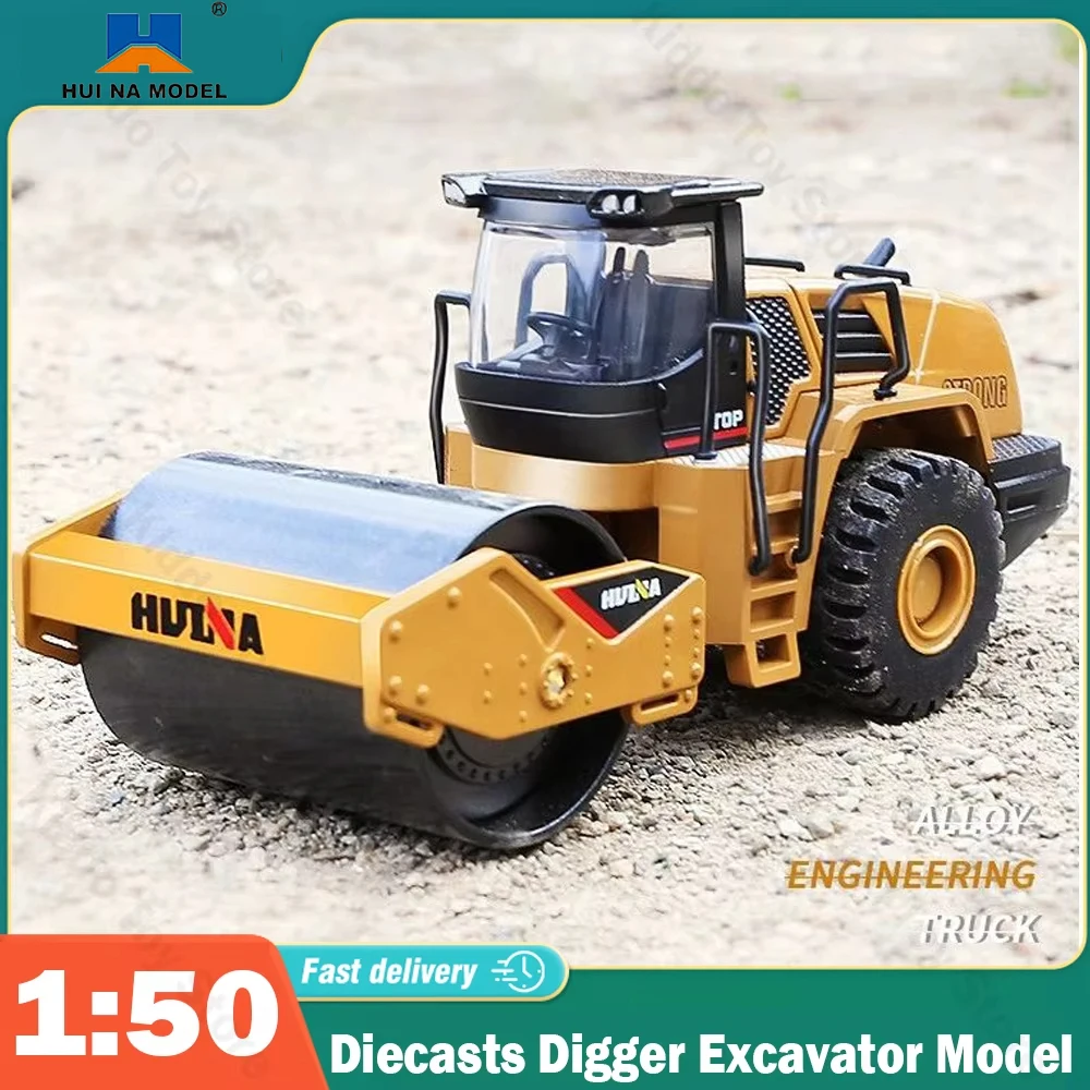 Excavadora Huina – Vehículo de juguete para niños