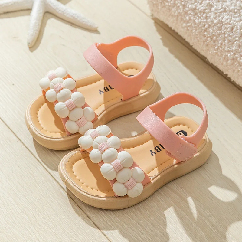 Sandalias antideslizantes de baño para bebé, suela blanda - imagen 3