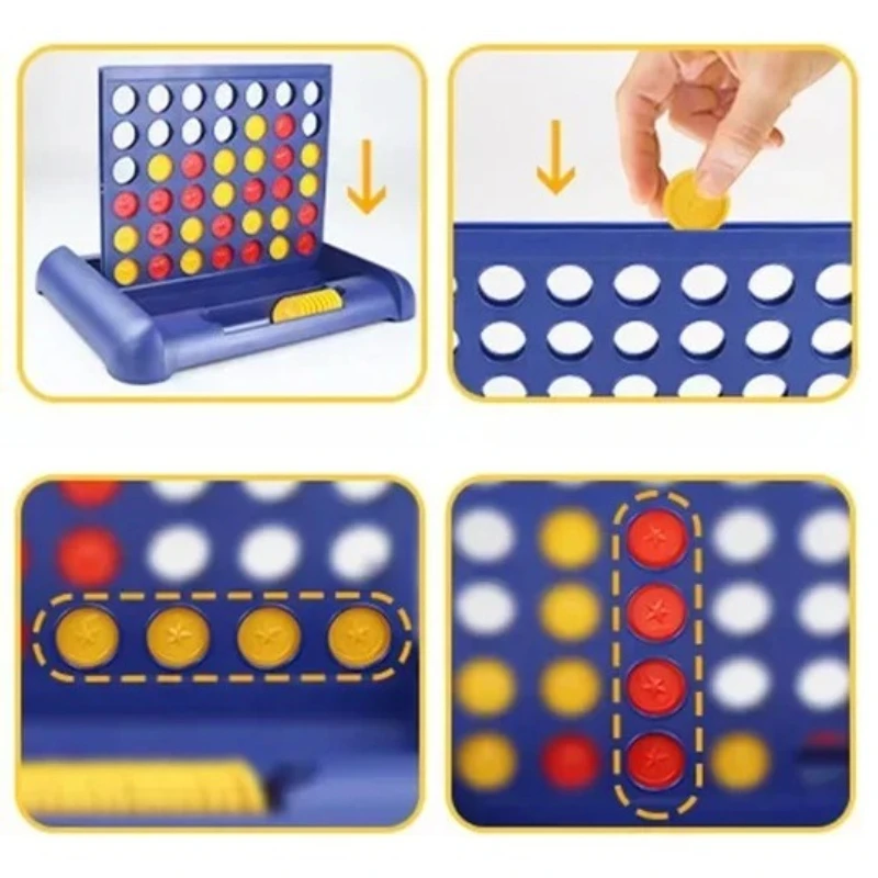 Cuatro en raya para dos jugadores - Juego de estrategia educativo infantil - imagen 3
