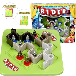 Juego de mesa de laberinto de castillo para niños – lógica en familia