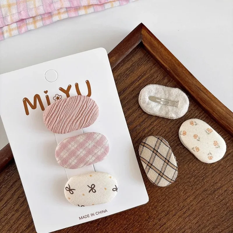 Mini pinzas para el pelo de niña con lazo floral estilo coreano - imagen 2