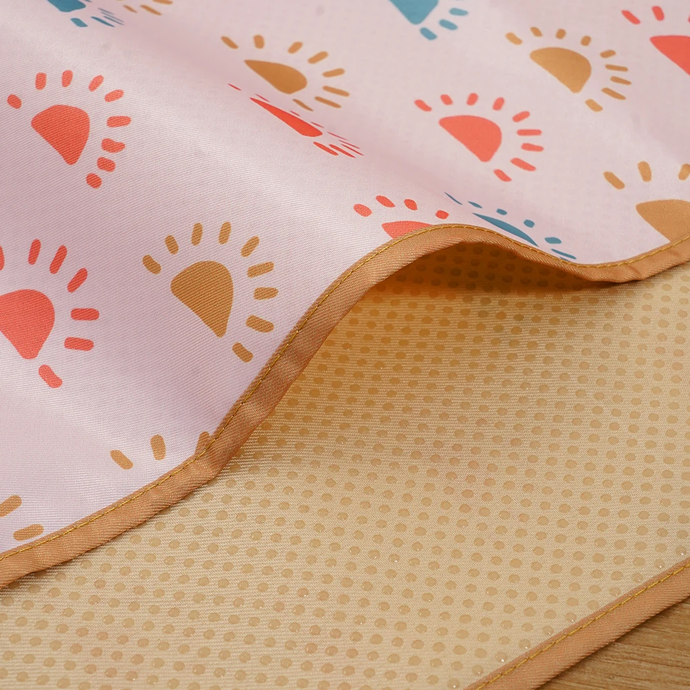 HappyFlute Alfombrilla antideslizante para niños 110x110 cm Impermeable - imagen 3