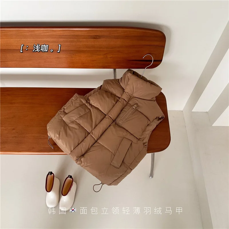 Chaleco acolchado de algodón térmico para niños otoño invierno - imagen 2