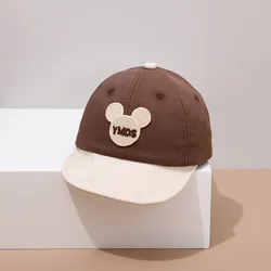 Gorra béisbol oso dibujo animado unisex Snapback estilo pato