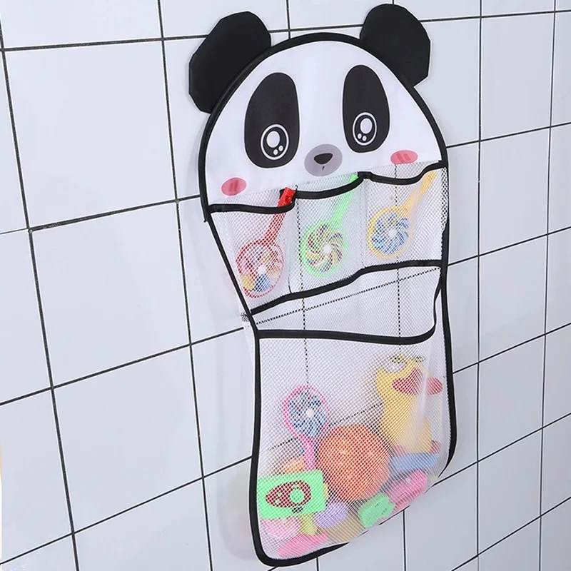 Bolsa de malla con animales animados – Organizador juguetes para baño - imagen 4