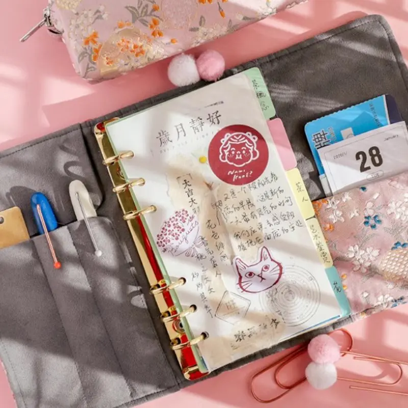 Álbum de recortes con tela para niña – Cuaderno infantil creativo - imagen 2