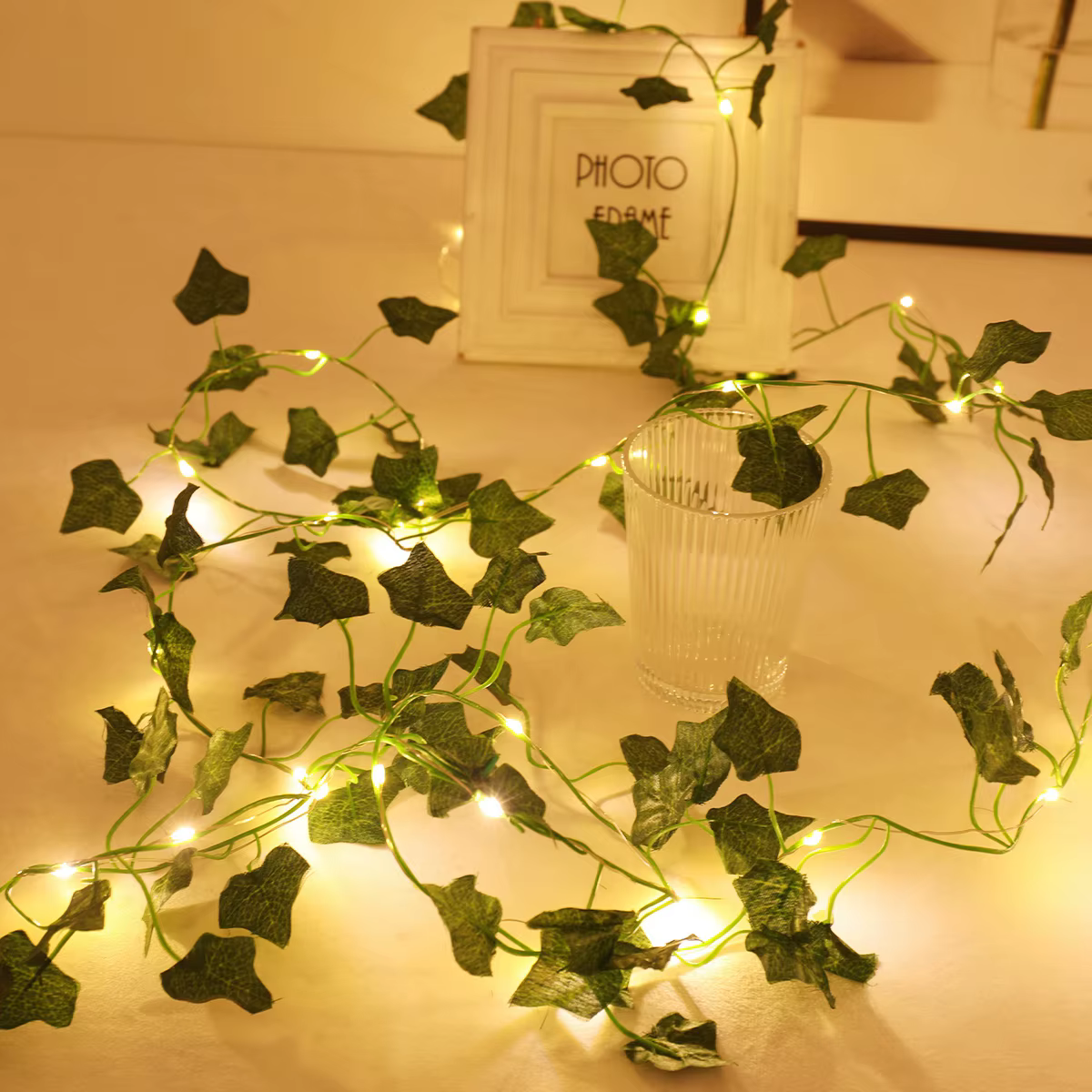 Guirnalda de luces LED doradas para fiestas infantiles modernas - imagen 5