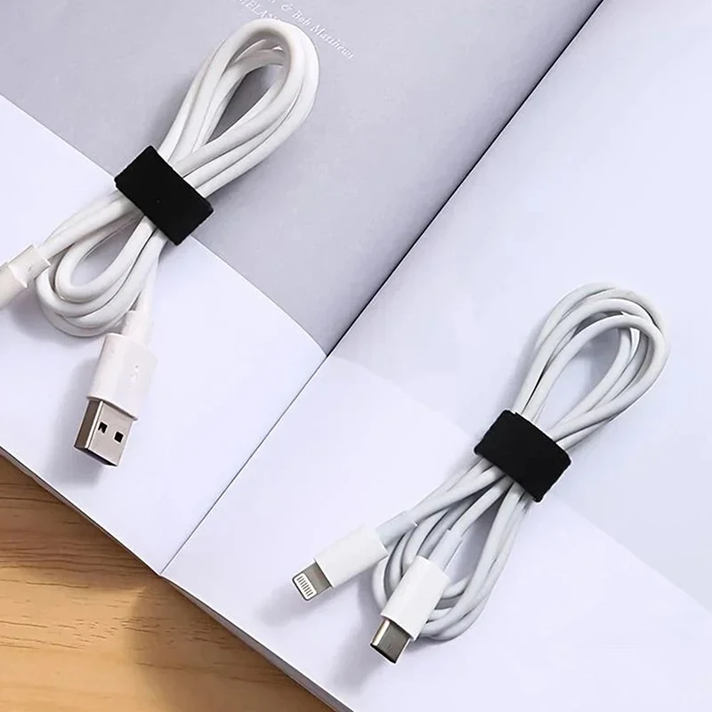 Organizador de cables reutilizable con bridas y protección de datos - imagen 2