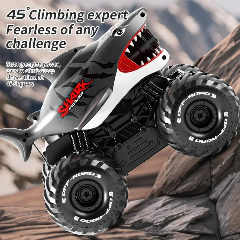 Coche RC anfibio teledirigido con pistola de agua y todoterreno - imagen 4