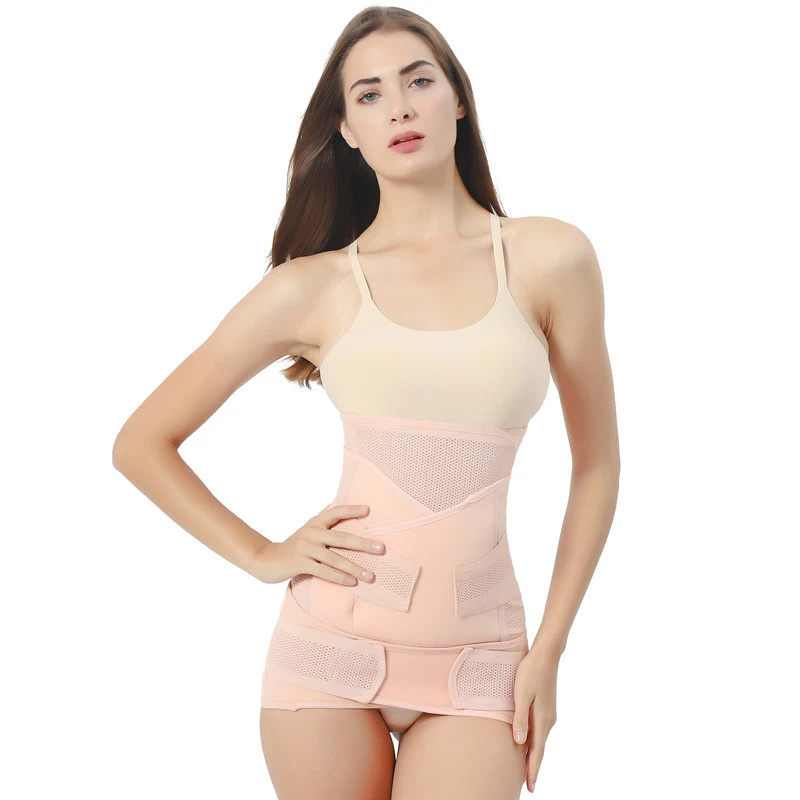 Faja posparto ajustable transpirable para recuperación abdominal - imagen 4