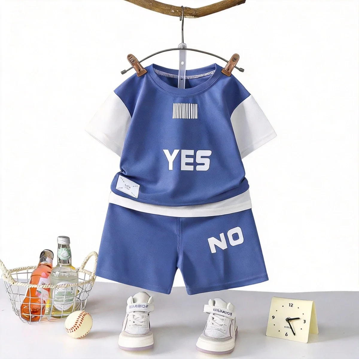 Conjunto de verano ligero para niñas