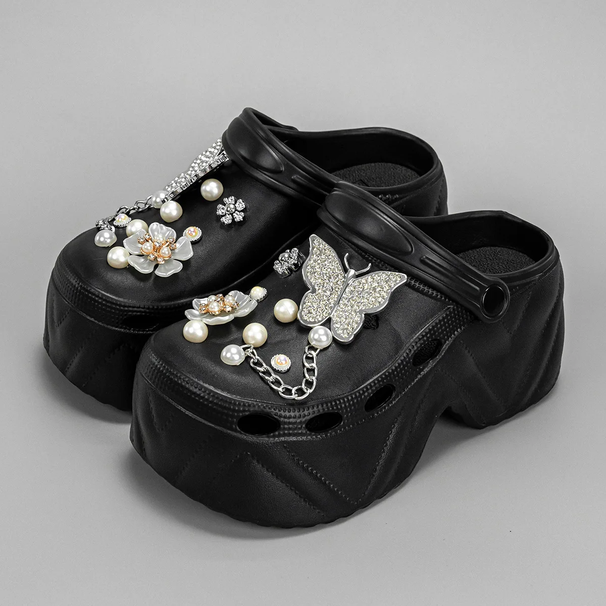 Sandalias plataforma EVA con tacón alto para mujer - imagen 3