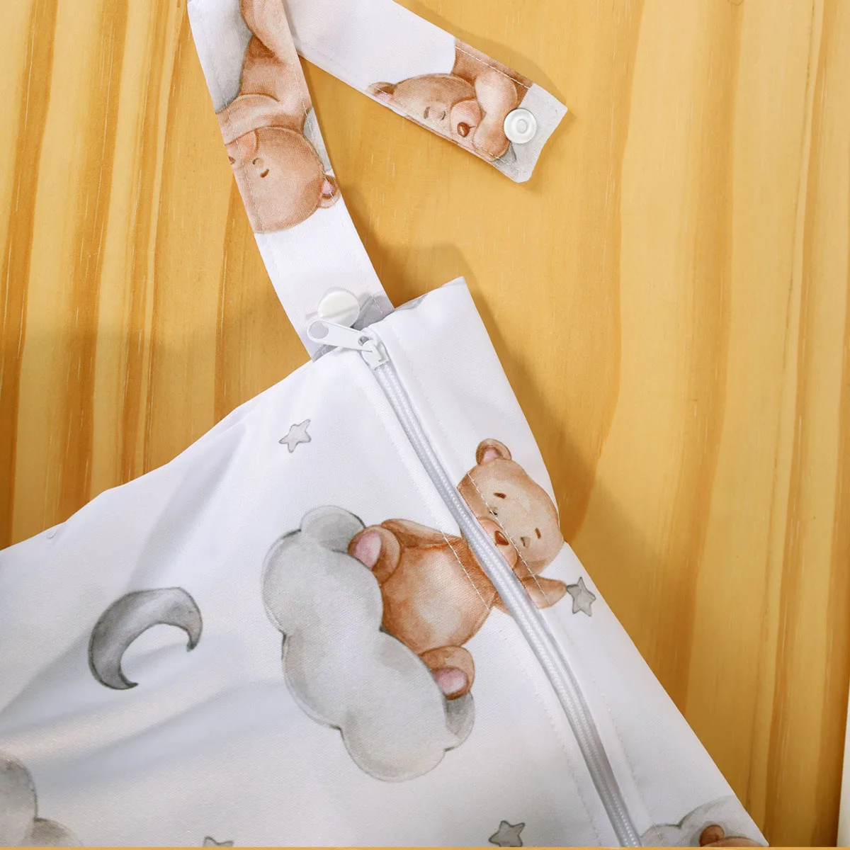 Bolsa impermeable Elinfant para pañales – Doble función húmeda y seca - imagen 4