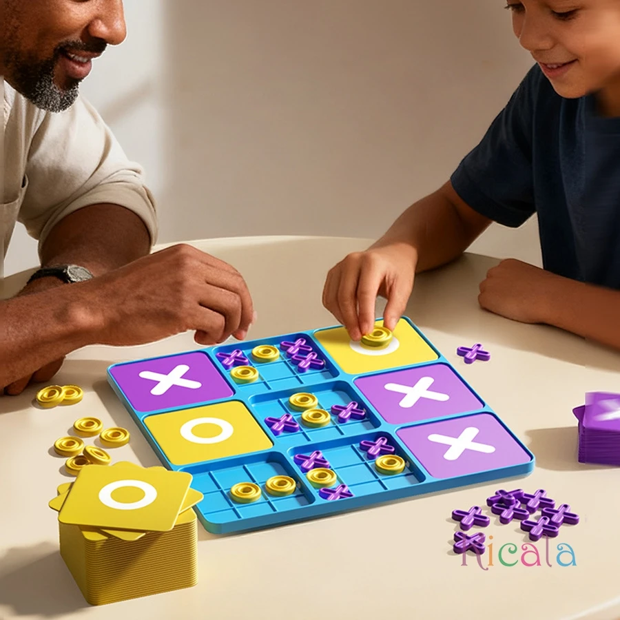 Juego de mesa Tic Tac Toe para niños – lógica y estrategia - imagen 5