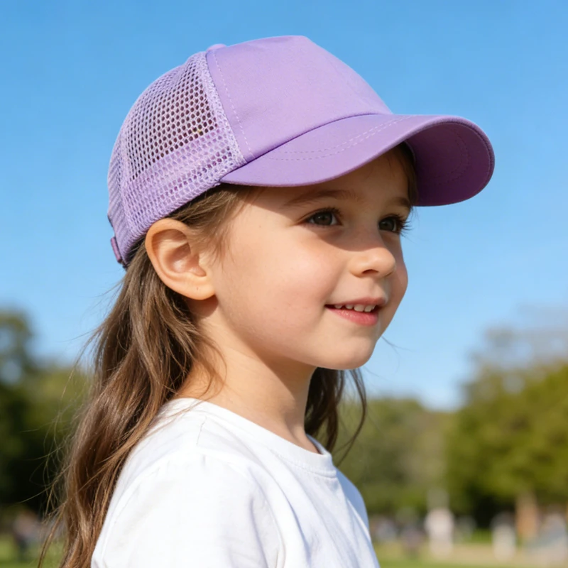 Gorra de béisbol en algodón transpirable para bebé, estilo verano - imagen 2