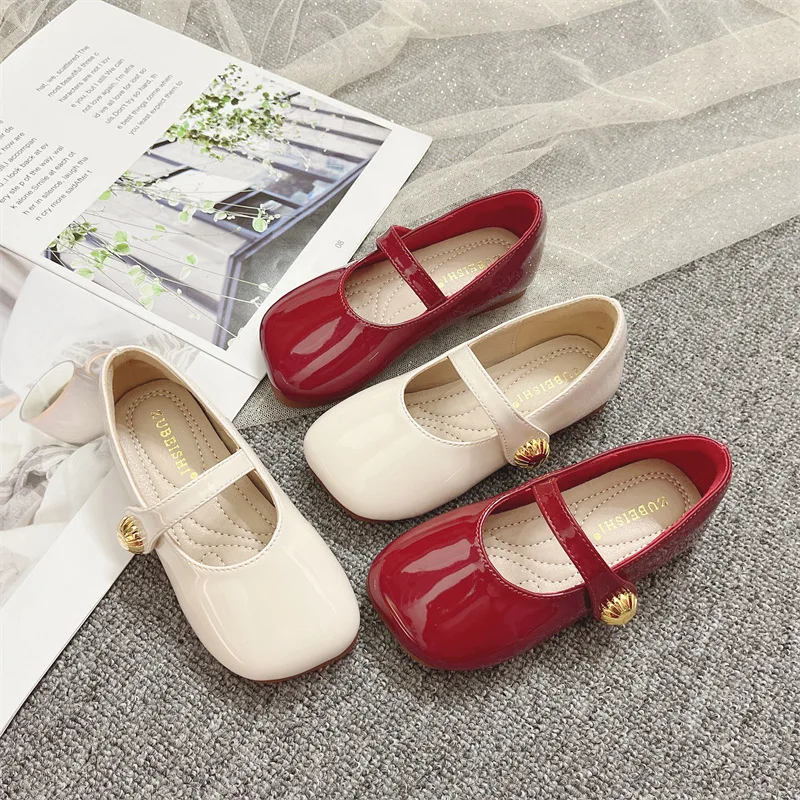 PrincessShoe Zapatos planos antideslizantes para niña, cómodos - imagen 4