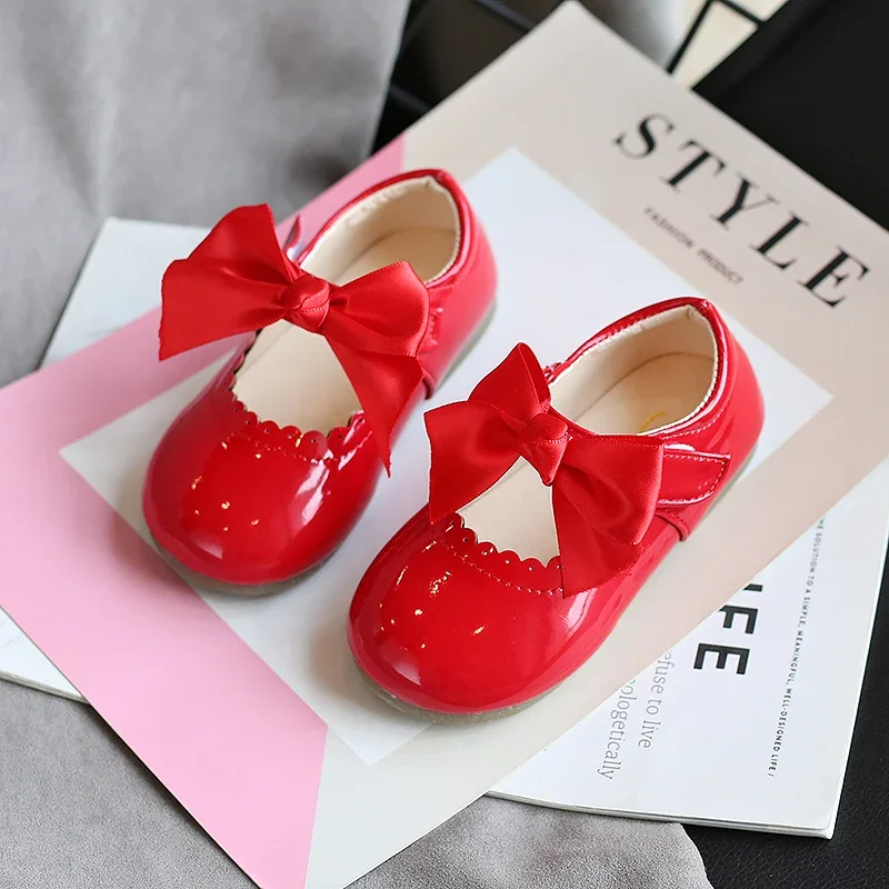Zapatos de primeros pasos de cuero para niña – Princesa - imagen 5