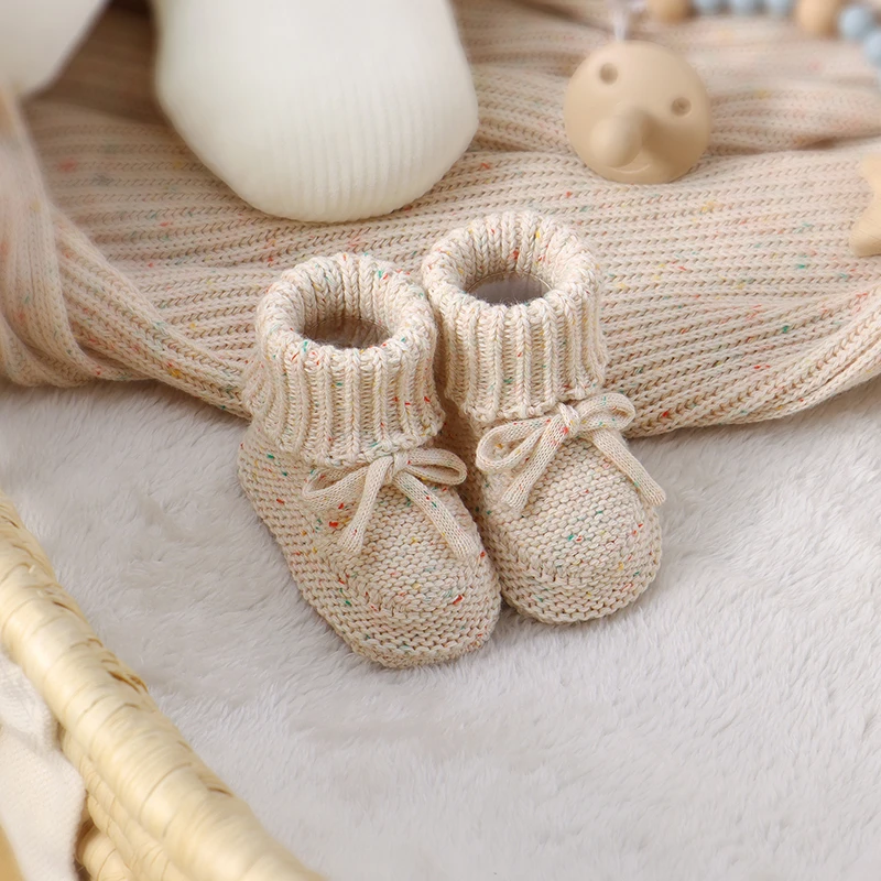 Zapatos primeros caminantes bebé suela suave antideslizante con lazo - imagen 3