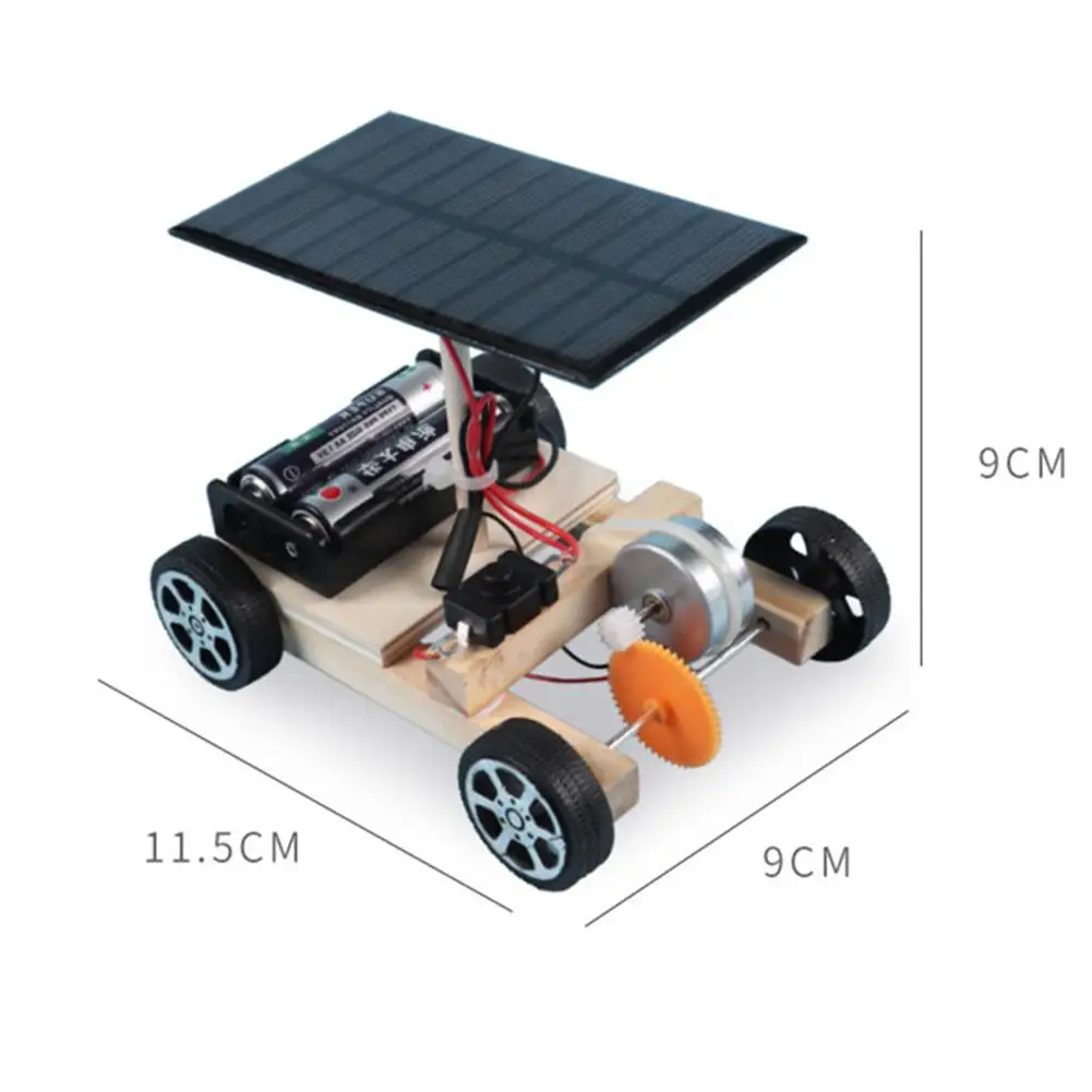 Coche solar educativo para niños – Juguete ecológico ensamblable - imagen 3