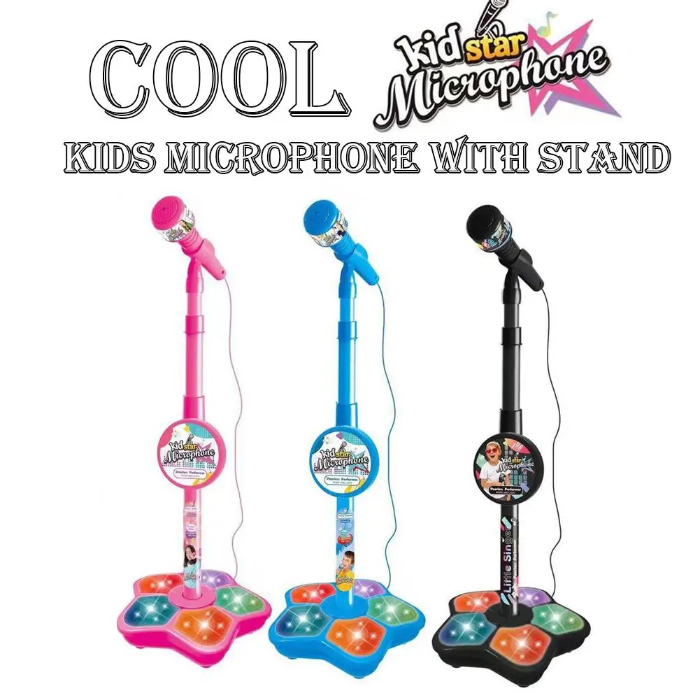 Máquina de karaoke infantil con micrófono y luces LED reutilizables - imagen 4