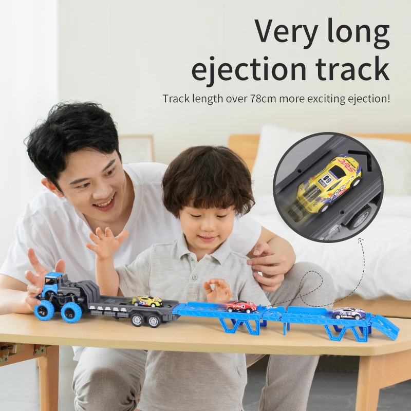 Tren de juguete deformable para niños – Vagón plegable educativo - imagen 3