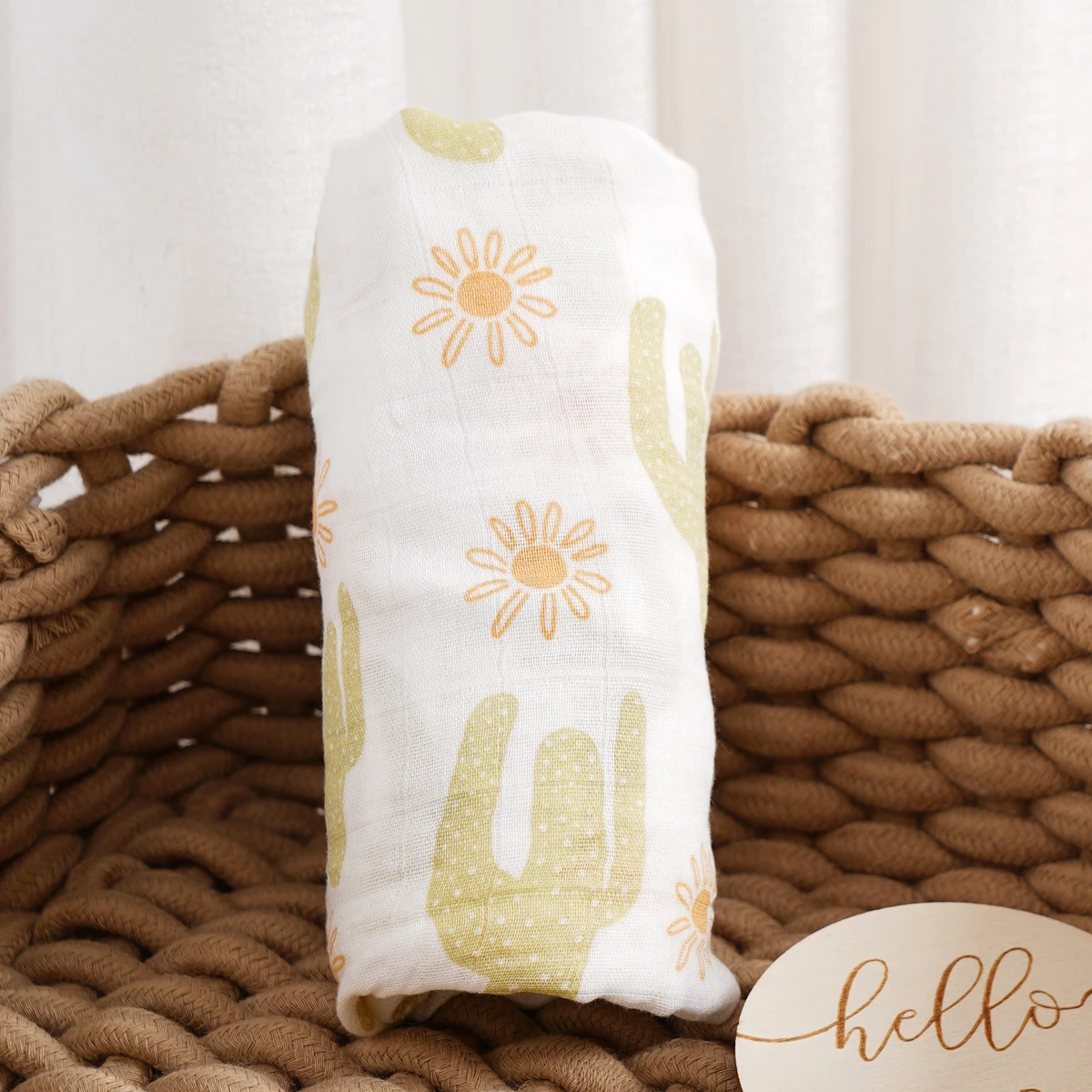Elinfant Toalla de bambú para bebé – Suave, absorbente e hipoalergénica