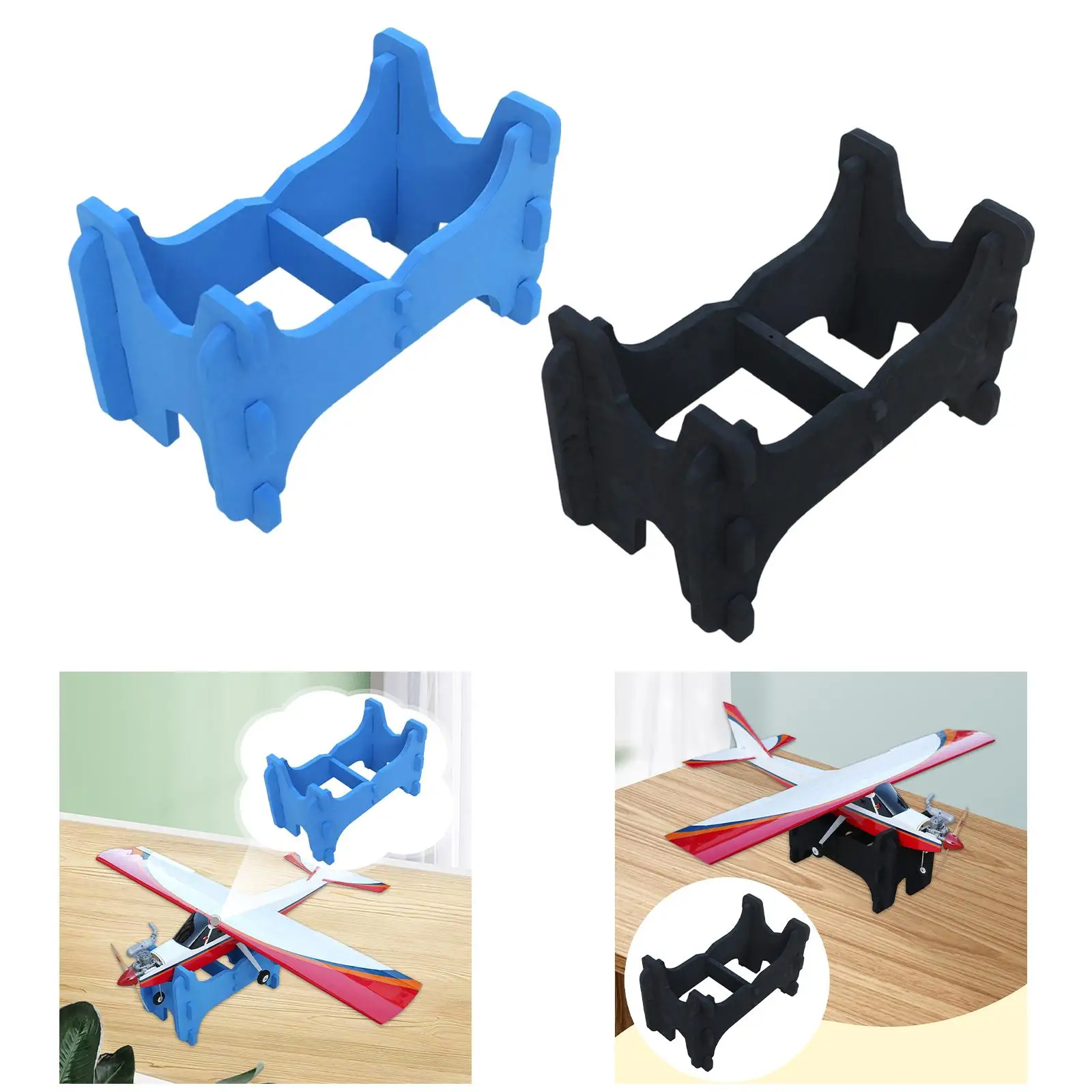 Soporte de espuma para avión RC, fácil de instalar - imagen 2