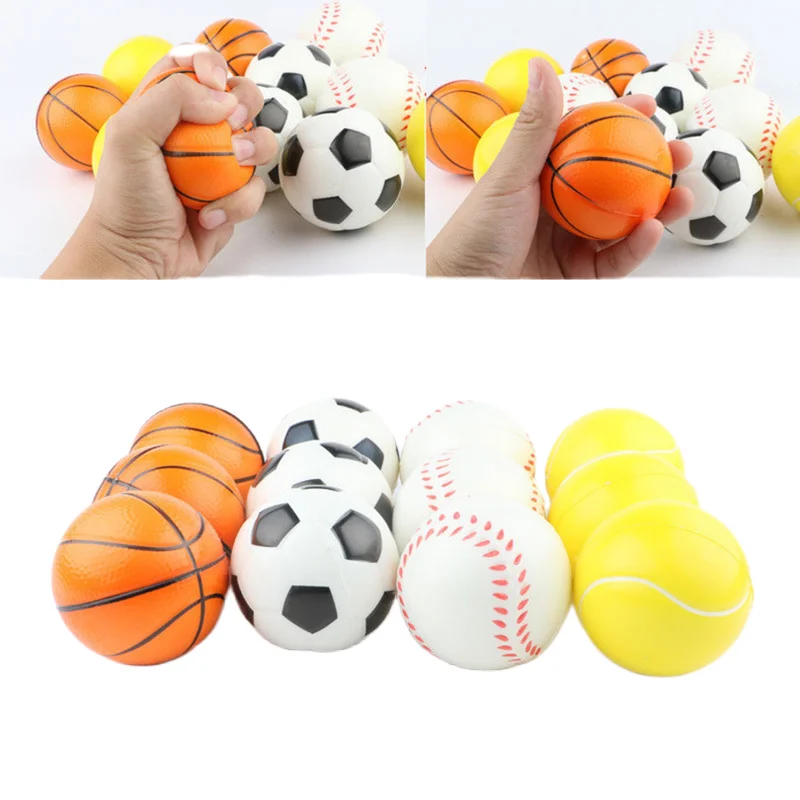 Pelotas antiestrés de espuma para niños, ventiladas - imagen 4