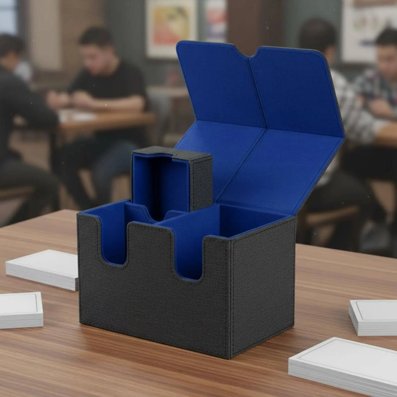 Caja para cartas Leader Deck de microfibra suave antideslizante - imagen 3