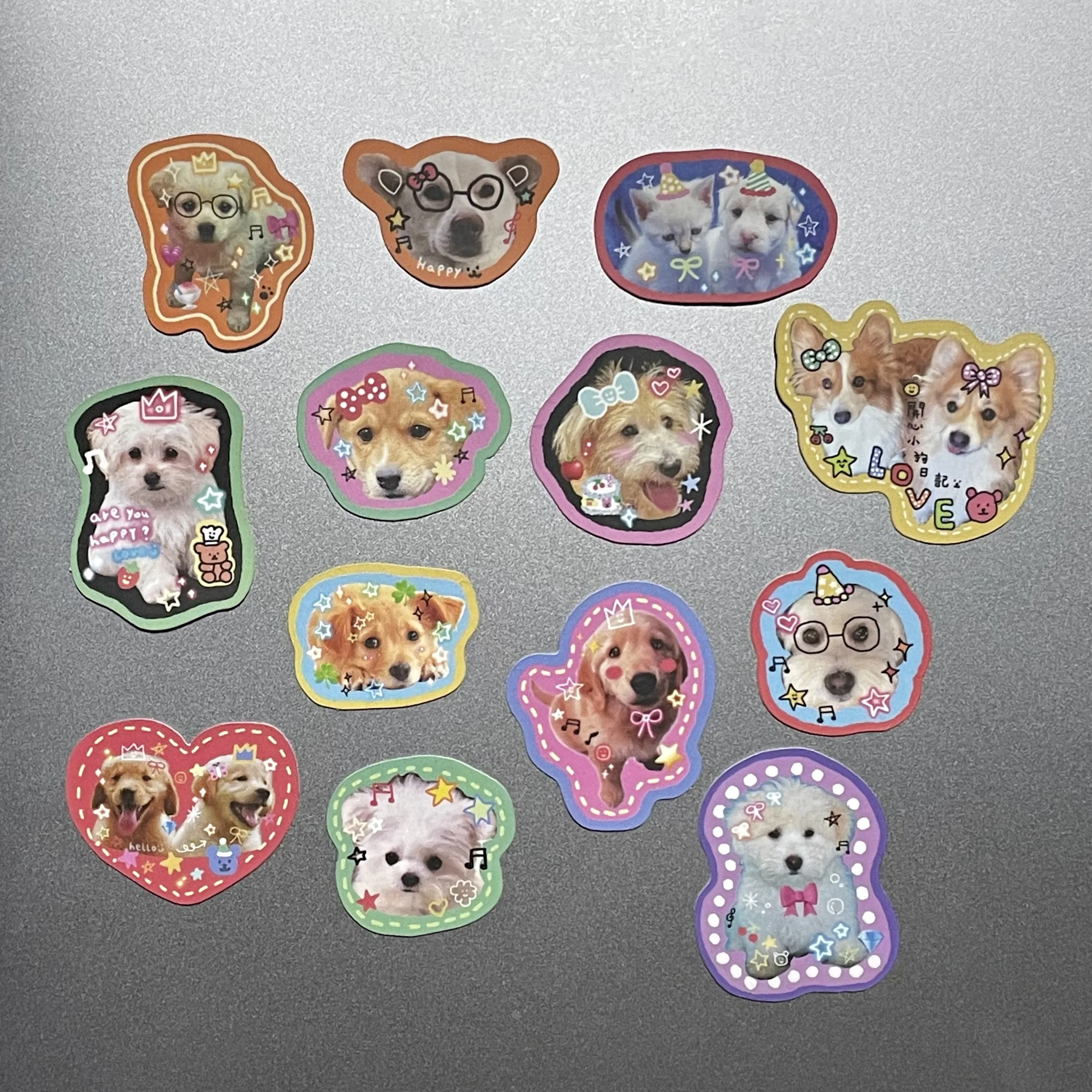 Pegatinas infantiles retro de animales para álbum y carcasa móvil - imagen 2