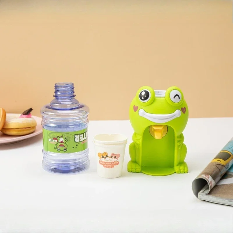 Mini juguete dispensador de agua cerdito simulación para niños - imagen 5