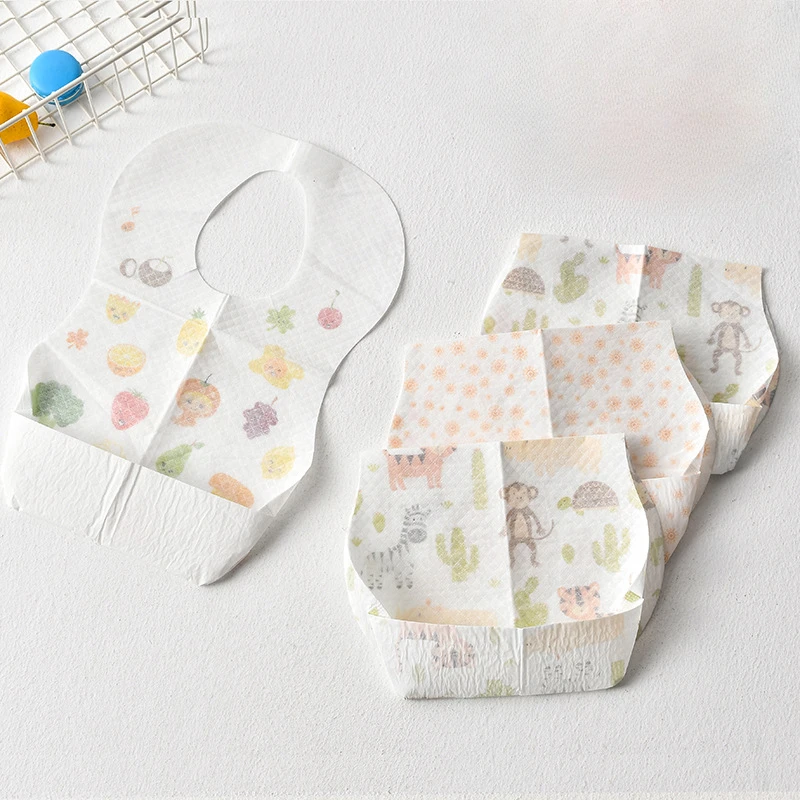 Babero desechable impermeable para bebés – Alimentación y eructos