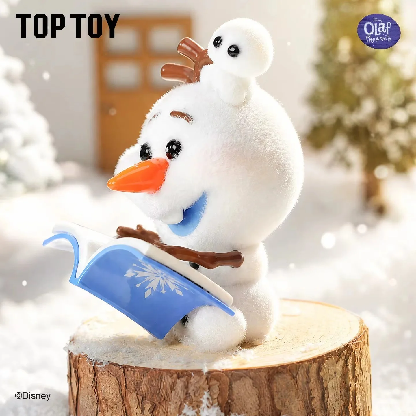 Figura de Olaf Frozen mini para niños, juguete regalo caja sorpresa