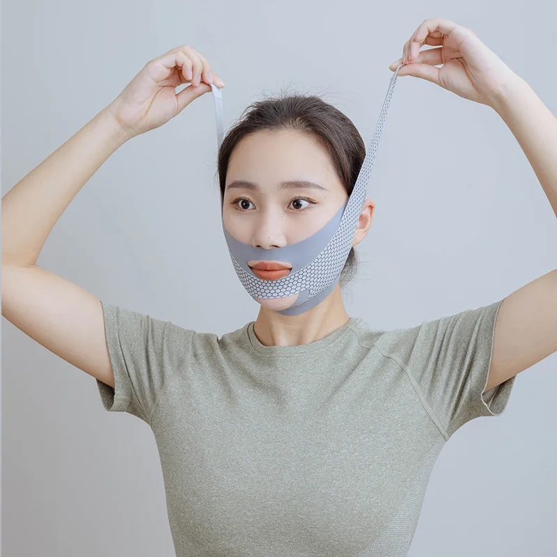 Venda facial en V moldeadora para flacidez y perfil de mentón - imagen 2