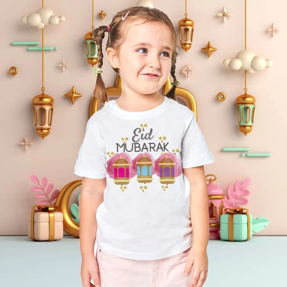 Camiseta Eid para niños y niñas - Manga corta de verano - imagen 2