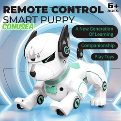 Robot de radio control para cachorros, juguete interactivo