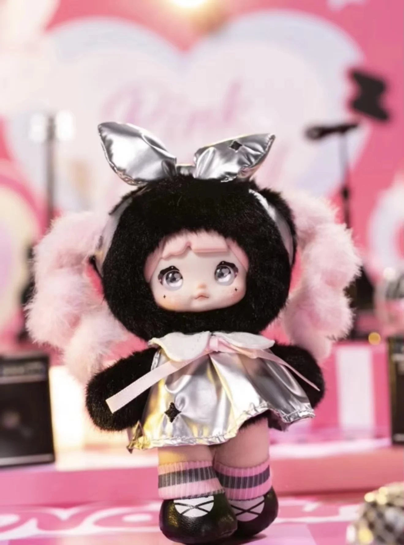 Muñeca Nommi Pinky Energy Alice figura kawaii con llavero - imagen 2